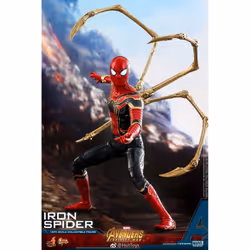 Hot Toys MMS482 Avengers 3 Infinity War Iron Spider Man 1/6 Collectible Figures