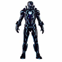 Figure Hot Toys MMS485D24 - Marvel Comics - Iron Man 2 - Neon Tech Iron Man Mark IV