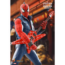 Figure Hot Toys VGM32 - Marvel Comics - Marvel's Spider-Man - Spider-Man Spider-Punk Suit Version