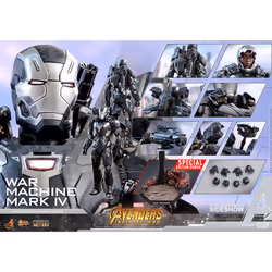 Hot Toys MMS499 Marvel Avengers 3 Infinity War War Machine Mark IV 4 SP Edition