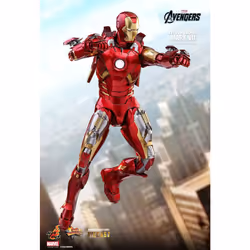 Figure Hot Toys MMS500D27 - Marvel Comics - The Avengers - Iron Man Mark 7 Deluxe Version