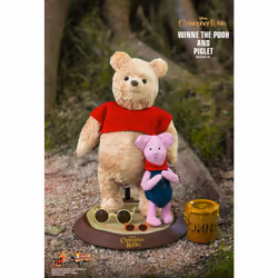 Figure Hot Toys MMS503 - Christopher Robin - Winnie The Pooh And Piglet
