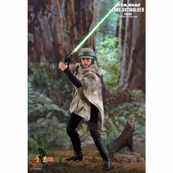 Figure Hot Toys MMS516 - Star Wars 6 : Return Of The Jedi - Luke Skywalker Endor Suit  Version