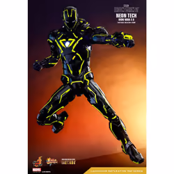 Figure Hot Toys MMS523D29 - Marvel Comics - Iron Man 2 - Neon Tech Iron Man 2.0