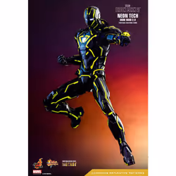 Figure Hot Toys MMS523D29 - Marvel Comics - Iron Man 2 - Neon Tech Iron Man 2.0