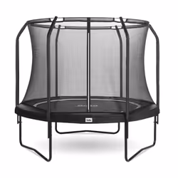 Salta 554, Above ground trampoline, Round, 150 kg, 5 yr(s), Safety net, Black