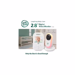 LF2413 2.8" Video Baby Monitor with Camera. Long Range upto 300 m, 2.8 Inch IPS Colour Screen, Soothing Sounds, 2x Zoom,