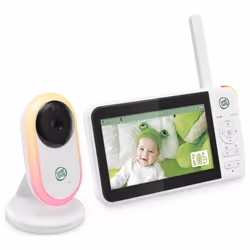 LeapFrog Video Baby Monitor LF2415 With 5'' LCD Screen Night Light Night Vision