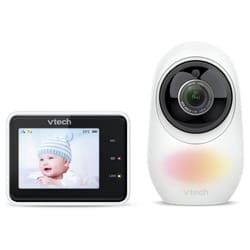 VTech RM2751 2.8'' Smart Video Baby Monitor Night Vision 1080p White