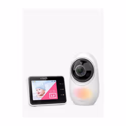 VTech RM2751 2.8'' Smart Video Baby Monitor Night Vision 1080p White