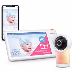 VTech RM7766 HD 7'' Wi-Fi 1080p Pan And Tilt Smart Video Baby Monitor - Additional view 4