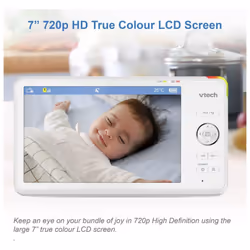 VTech RM7766 HD 7'' Wi-Fi 1080p Pan And Tilt Smart Video Baby Monitor - Additional view 9