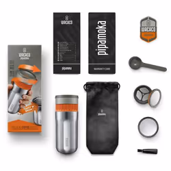 Wacaco Pipamoka Orange, Stainless steel