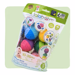 Lalaboom BL100, Bath building set, Boy/Girl, 0.83 yr(s), Multicolour