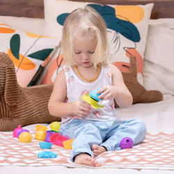 Lalaboom BL100 bath game/toy/sticker Bath building set Multicolour