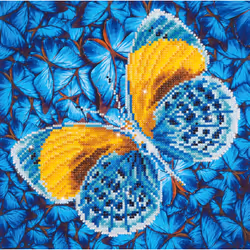 Diamond Dotz Flutter By Gold, Boy/Girl, Adult, Flutter By Gold, Multicolour, 4586 pc(s), 305 mm