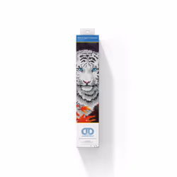 Diamond Dotz White Tiger In Autumn