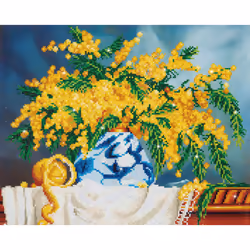Diamond Dotz Native Wattle, Boy/Girl, Adult, Native Wattle, Multicolour, 17166 pc(s), 508 mm