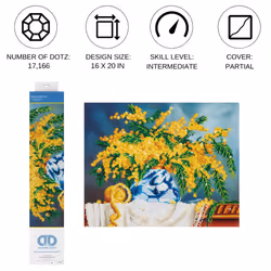 Diamond Dotz Native Wattle