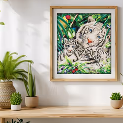 Diamond Dotz White Tiger Cubs