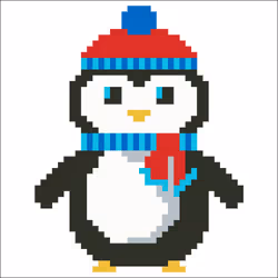 Diamond Dotz Christmas Penguin