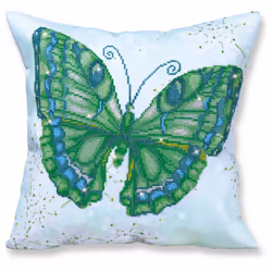 Diamond Dotz Papillon Vert, Children's diamond painting kit, Green