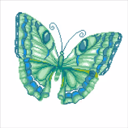 Diamond Dotz Papillon Vert
