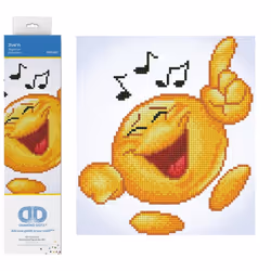 Diamond Dotz Jive'n Music Emoji Diamond Painting Kits for Adults - Diamond Art Kits a Relaxing Creative Craft Kit with Dotz G ...