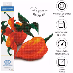 Diamond Dotz Pepper Bon Appetit