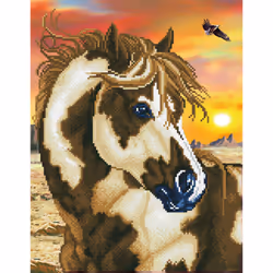 Diamond Dotz Wild & Free, Boy/Girl, Adult, Wild & Free, Multicolour, 16868 pc(s), 355 mm
