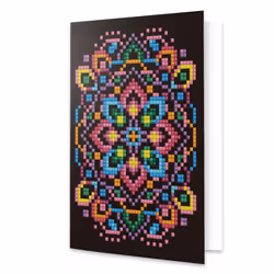 Diamond Dotz Black Star, Children's diamond painting kit, Multicolour