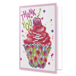 Diamond Dotz Cup Cake Thank You