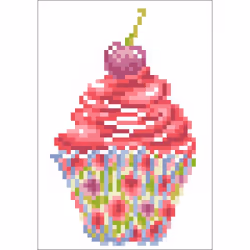 Diamond Dotz Cup Cake Thank You