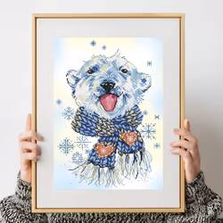 Diamond Dotz Polar Dude