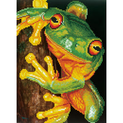 Diamond Dotz Green Tree Frog