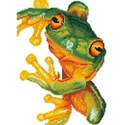 Diamond Dotz Green Tree Frog