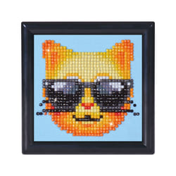 Diamond Dotz Kool Kat Framed Kit