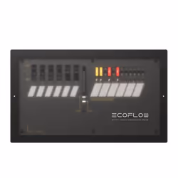 EcoFlow ZMM100LD-EU, Smart home panel, Black, -25 - 60 °C, 354 mm, 210 mm, 98 mm