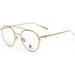Belstaff JAGGED-CLIP-ON-DORADO-GRIS JAGGED CLIP ON 53 DORADO GRIS Opticals with Clip On Sunglasses