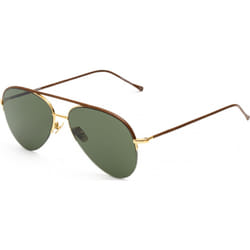 Belstaff PHOENIX-MARRON-LEATHER PHOENIX 57 MARRON LEATHER Sunglasses