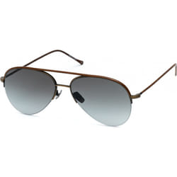 Belstaff PHOENIX-MARRON-LEATHER-W PHOENIX 57 MARRON LEATHER W Sunglasses