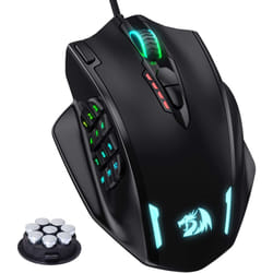 Redragon M908 Impact RGB LED MMO Mouse with Side Buttons Optical