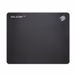 Mad Catz G.L.I.D.E. 16, Black, Monochromatic, Fabric, Silicone, Gaming mouse pad