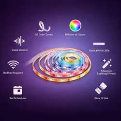 TP-Link Tapo Smart Wi-Fi Light Strip, Multicolor - Additional view 6