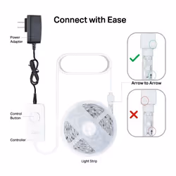 TP-Link Tapo Smart Wi-Fi Light Strip, Multicolor - Additional view 7