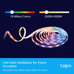 TP-Link Tapo Smart Wi-Fi Light Strip, Multicolor - Additional view 4