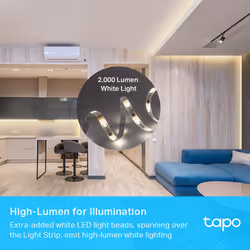 TP-Link Tapo Smart Wi-Fi Light Strip, Multicolor - Additional view 6