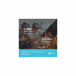 TP-Link Next-Gen Wi-Fi 6 AX5400 Mbps Gigabit Dual Band Wireless Router, OneMesh Supported, Dual-Core CPU, TP-Link HomeShield, Ideal for Gaming