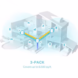 TP-Link AX3000 Whole Home Mesh WiFi 6 System, 3-Pack - Additional view 5