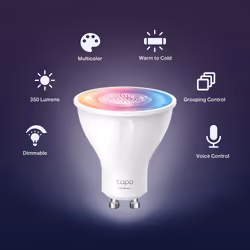 TP-Link Tapo Smart Wi-Fi Spotlight, Multicolor - Additional view 4